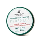 Ballot-Flurin - Gommes Extra Forte Pyrénées - Miel & Propolis noire - Fabriqué en France - 30g