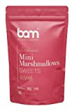BAM Mini Marshmallows, Cake Sprinkles, Idéal pour la décoration de gâteaux, Rose, Crème et Blanc, 250 g