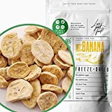 Banane Chips Lyophilisé | Freeze Dried Fruit Banana Chips | Fruits Seche 100% Fruits | Collations Saines Sans Gluten, Sans ...