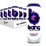 Bang (VPX) Energy RTD x 12, Bangster Berry, 500 ml