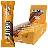 BAREBELLS Vegan Protein Bar, 12 x 55 g Riegel (Salty Peanut)