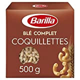 Barilla Integrale Coquillettes à Semoule de Blé Dur Complet Source Naturelle de Fibres, 500 g - Lot de 5