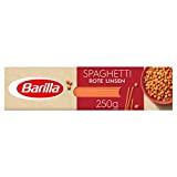 Barilla Légumineuses Spaghetti de Lentilles Corail Riche en Fibres, sans Gluten, 250 g