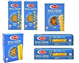 Barilla Senza Lot de 6 paquets de pâtes glutines sans gluten sans gluten 2 x Ditalini Rigati 2 x Spaghettis ...