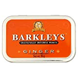 Barkleys Mints Boîte à menthe Gingembre intense avec goût 50 g