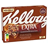 Barres céréales Extra Kellogg's Plaisir Cacao & Noisettes - 3x35g
