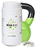 BCAA 2.1.1 Vegan 100% pur • Origine naturelle & végétale • Acides aminés essentiels idéals pour la musculation et l'endurance ...