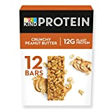 BE-KIND PROTEIN Beurre de cacahuète croustillant - Barres protéinées sans gluten - Peanuts - 12 x 50g