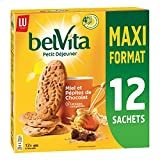 Belvita Biscuit Petit Déjeuner Miel et Pépite de Chocolat, 650g