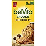 Belvita Crookie très croquant au chocolat & 5 céréales complètes - Les 6 sachets de 3, 300g