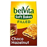 Belvita, Soft Bakes, Biscuits de Céréales, Biscuits Fourrés au Chocolat, 250 gr