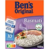BEN'S ORIGINAL Riz Basmati 10min 500g, 4 sachets cuisson de 125g