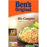BEN'S ORIGINAL Riz Complet Vrac 12 min 500g