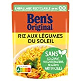 BEN'S ORIGINAL Riz Express 2min aux Légumes du Soleil 250g