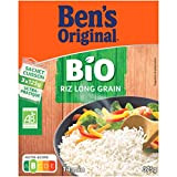 BEN'S ORIGINAL Riz Long Grain Bio 14 min 375g, 3 sachets cuisson de 125g