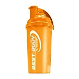 Best Body Nutrition Shaker à protéines - Oranges - Shaker à protéines - sans BPA - 700ml
