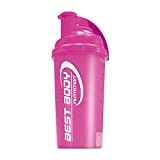 Best Body Nutrition Shaker à protéines - Rose - Shaker à protéines - sans BPA - 700ml