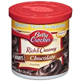 Betty Crocker Rich & Creamy Chocolate Frosting 16 oz by Betty Crocker