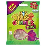Big Baby Pop Fizzy Gummies - 100 g - Lot de 2