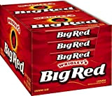 Big Red Cinnamon Chewing Gum Slim Pack x10 Packs Full Box