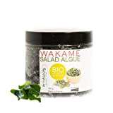 BIO Fresh Wakame del Atlantico (Sushi, Salades, Soupes, Cuisine Japonaise, Pâtes) Algue à la mode pour Perdre Poids. Amincissant & ...