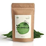BIONUTRA® Chlorella bio | en poudre | 250 g | Agriculture biologique | Végan | Sans additifs | Paroi cellulaire ...