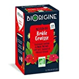 BiOrigine - Infusion Brûle-graisse - Maté & thé vert - Ingrédients d'origine naturelle - 20 sachets - 32g Bio