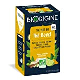 BiOrigine - The Boost Thé Vert Saveur Naturelle de Citron Vert - ingrédients d'origine naturelle - 20 Unités