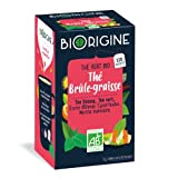 BiOrigine - Thé Brûle-graisse - Thé vert & kola - Ingrédients d'origine naturelle - 20 sachets