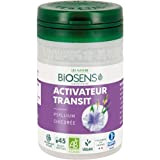 Biosens - Gélule végétale Activateur Transit - Psyllium et Chicorée - Certifié Bio AB Vegan - Fabriqué en France - ...