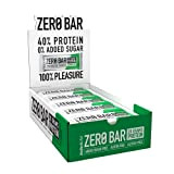 BioTechUSA Zero Bar Une barre ayant une teneur élevée en protéines sans sucre ajouté, sans lactose, gluten et aspartame contenant ...