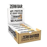 BioTechUSA Zero Bar Une barre ayant une teneur élevée en protéines sans sucre ajouté, sans lactose, gluten et aspartame contenant ...