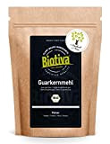 Biotiva Gomme de guar bio 300g - de la fève de guar - 100% naturel - liant végétalien et substitut ...