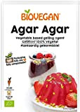 Biovegan Bio Agar Agar, gélifiant purement végétal, substitut végétalien de gélatine, idéal pour épaissir et stabiliser les plats chauds et ...