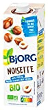 Bjorg Boisson Noisette Bio – 100% végétal – Pauvre en acides gras saturés – 1 L