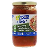 Bjorg Mijoté Tomates Poivrons et Paprika Doux Bio - 1 bocal 630 g