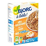 Bjorg Mix Gourmand Blé et Quinoa Bio – À l’Huile d’Olive – Prêt en 7 minutes - Végétarien et Végan ...