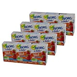 BJORG - Purée Tomate Bio - Sans Sel Ajouté - 100 % Végétale - 4 Lots de 3 briques de ...