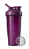Blender Bottle Classic Loop - Protéine Shaker | Bouteille d'eau avec poignée de transport | 820 ml| full color plum