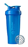 Blender Bottle Classic Loop - Protéine Shaker | Bouteille d'eau avec poignée de transport | 820 ml| full color cyan
