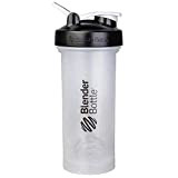 Blender Bottle Pro45 - Protéine Shaker / Bouteille d'eau, Mixte Adulte, Transparent/Noir, 45 oz/1300 ml