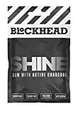 BLOCKHEAD Chewing-gum Blancheur à la Menthe | Charbon activé, Bicarbonate de sodium, Xylitol & Calcium - Sans sucre (84 pièces)