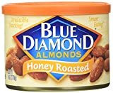Blue Diamond Almonds, Can, Honey Roasted, 6 oz