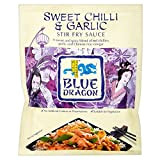 Blue Dragon Sauté Sauce - Sweet & Chilli ail (120g) - Paquet de 6