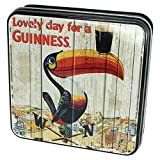Boîte cadeau de Fudge Guinness avec le design du toucan sur la girouette, 100 g