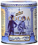 Boîte Vintage Van Houten Cocoa, Cacao en Poudre, Chocolat chaud, Boîte Métal Nostalgie, 250 g