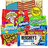 Bonbon Americain | Boite de Bonbons et Chocolat | Assortiment Américain de Friandises | Panier Cadeau pour Enfant et Adulte ...