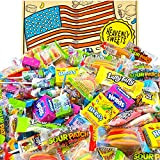 Bonbon Americain - Boîte De Fête De Bonbons Américains. 120 pièces! Bonbons Américains Classiques Airheads, Laffy-Taffy, Twizzlers, Nerds, Jolly Ranchers! ...