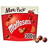 Bonbons au chocolat croquant | Maltesers | Maxi Pack | Poids total 300 grammes