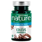 Boutique Nature - Complément Alimentaire - Coléus Forskohlii - 60 Gélules Végétales - Bruleur de graisse
